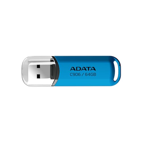 Unidad Flash USB C906 compacta, 64 GB, USB 2.2, Color Azul