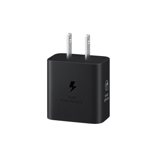 SAMSUNG Adaptador de Corriente USB-C de 25W, Compacto, Negro