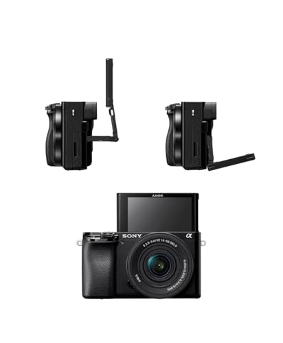 Sony Cámara Alpha 6100 APS-C con Nuevo Lente Zoom 16-50mm Versión 2 con autoenfoque más rápido, Ligero y silencioso