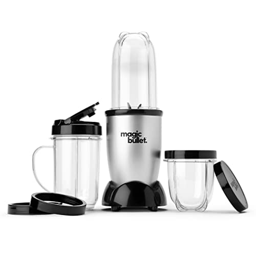 NutriBullet by MagicBullet - Batidora, Plateada, Pequeña