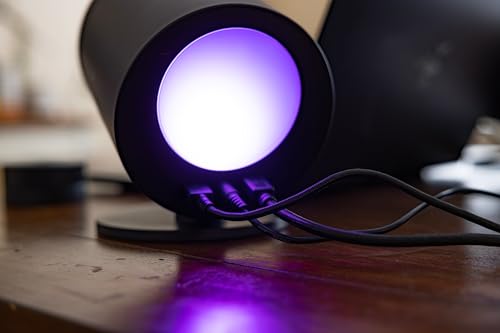 Razer Bocinas Para PC Nommo V2, Audio Espacial THX, Subwoofer 5.5" ,Para Una Experiencia Sonora Envolvente-Bocinas para laptop , RGB Chroma gamer (Reacondicionado)