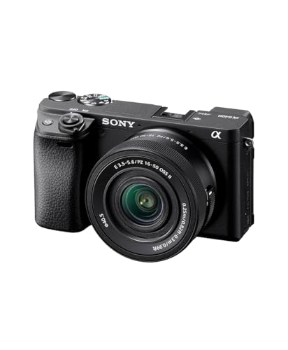 Sony Cámara Alpha 6400 APS-C con Nuevo Lente Zoom 16-50mm Versión 2 con autoenfoque más rápido, Ligero y silencioso