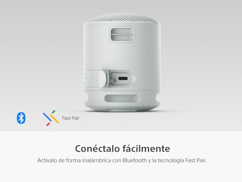 Sony Bocina inalámbrica portátil XB100 Sonido Potente y nítido