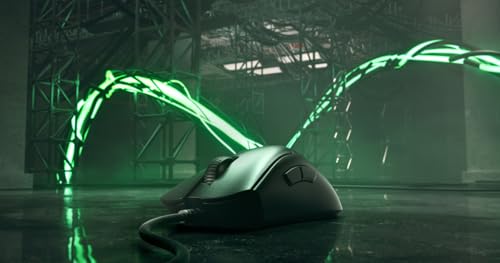 Razer Mouse Inalámbrico DeathAdder V3 Pro - Mouse Gamer Compacto y Ultraligero, Bluetooth, HyperSpeed Wireless, Sensor Óptico Focus Pro 30, 30000 PPP, Switches Ópticos de 3.ª Generación