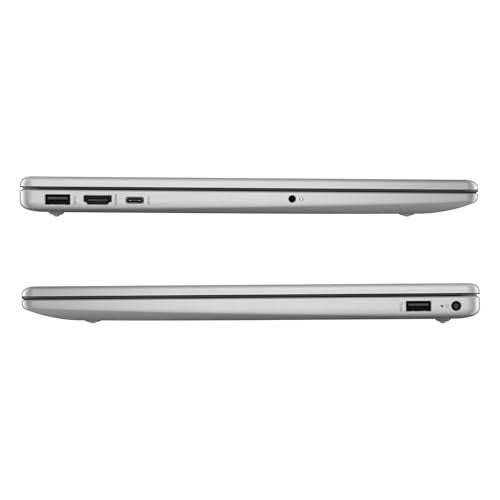 HP Laptop 15-fc0080la, AMD Ryzen 7, 16 GB, 512 GB SSD, 15.6, HD, Windows 11 Home, Teclado en Español, Garantía México, Plateado | Microsoft 365 Personal 12 Meses + Curso Multilenguajes