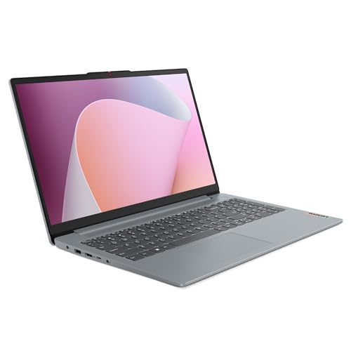 Lenovo Laptop IdeaPad Slim 3 15ABR8 | 15.6" FHD Touchscreen AMD Ryzen 5 5 7430U 8GB RAM 512GB SSD | Dolby Audio Cámara HD 720p | Windows 11 Home Arctic Grey