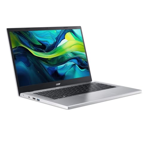 Acer Laptop Aspire 3 14" FHD Intel Celeron N100 con 4 núcleos | 8GB RAM | 512GB SSD | Intel UHD Graphics | Garantía en México Directamente 1 año de Seguro contra Robo Directo