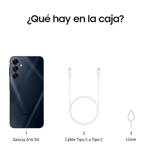 SAMSUNG Celular Galaxy A16 Negro 128GB
