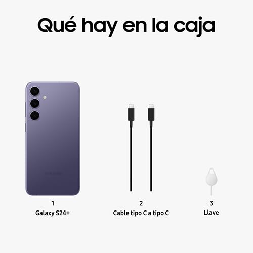 SAMSUNG Galaxy S24 +, Violeta, 12GB_256GB