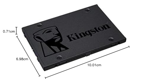 Kingston SSD A400, Capacidad: 480GB, Factor de Forma: SATA 2.5, Interfaz: SATA Rev. 3.0 (6Gb/s), Lectura: 500MB/s y Escritura: 450MB/s, Numero de Parte: SA400S37/480G