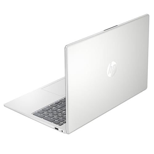 HP Laptop 15-fc0079la, AMD Ryzen 5, 8 GB, 512 GB SSD, 15.6, HD, Windows 11 Home, Teclado en Español, Garantía México, Plateado | Microsoft 365 Personal 12 Meses + Curso Multilenguajes