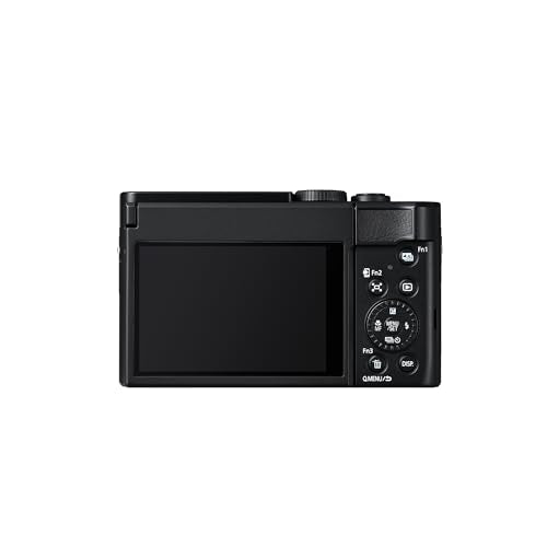 Panasonic LUMIX DC-TZ99E-K Cámara compacta de Viaje, Lente Leica DC, Zoom de 30x, 24-720 mm, 20,3 MP, OIS, vídeo 4K 30p, Monitor Plegable de 7,6 cm, WiFi, Bluetooth, Negro