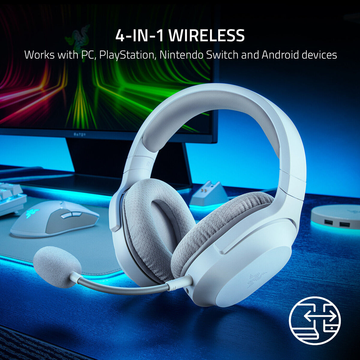 Razer Barracuda X Wireless Stereo Gaming (Reacondicionado)