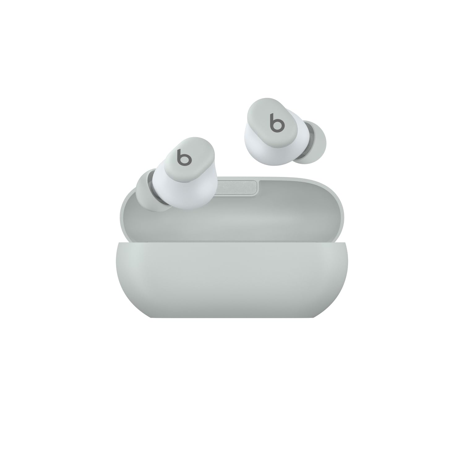 Beats Solo Buds - Audífonos inalámbricos Bluetooth 12 Horas de Compatibilidad con Apple y Android Micrófono Integrado, Gris tormenta