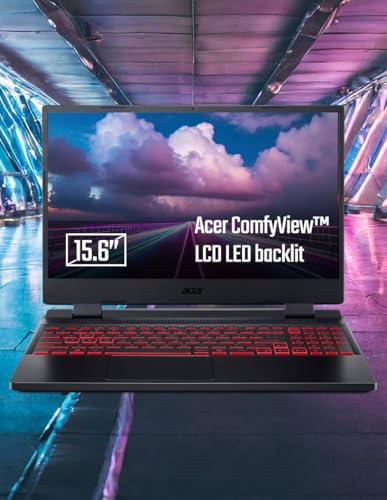 Acer Laptop Gaming Nitro 5 Modelo 2024 Core i5 12th | Nvidia GeForce RTX 2050 | 8 Núcleos | 8GB | 512GB SSD | Panel IPS de 15.6" FHD