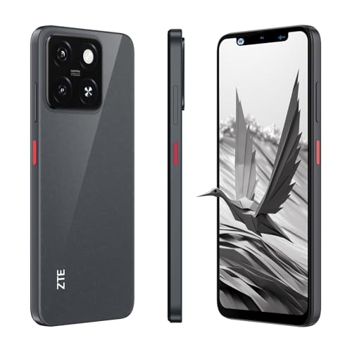 ZTE Blade A55 Smartphone 128GB + 4GB RAM Desbloqueado Negro