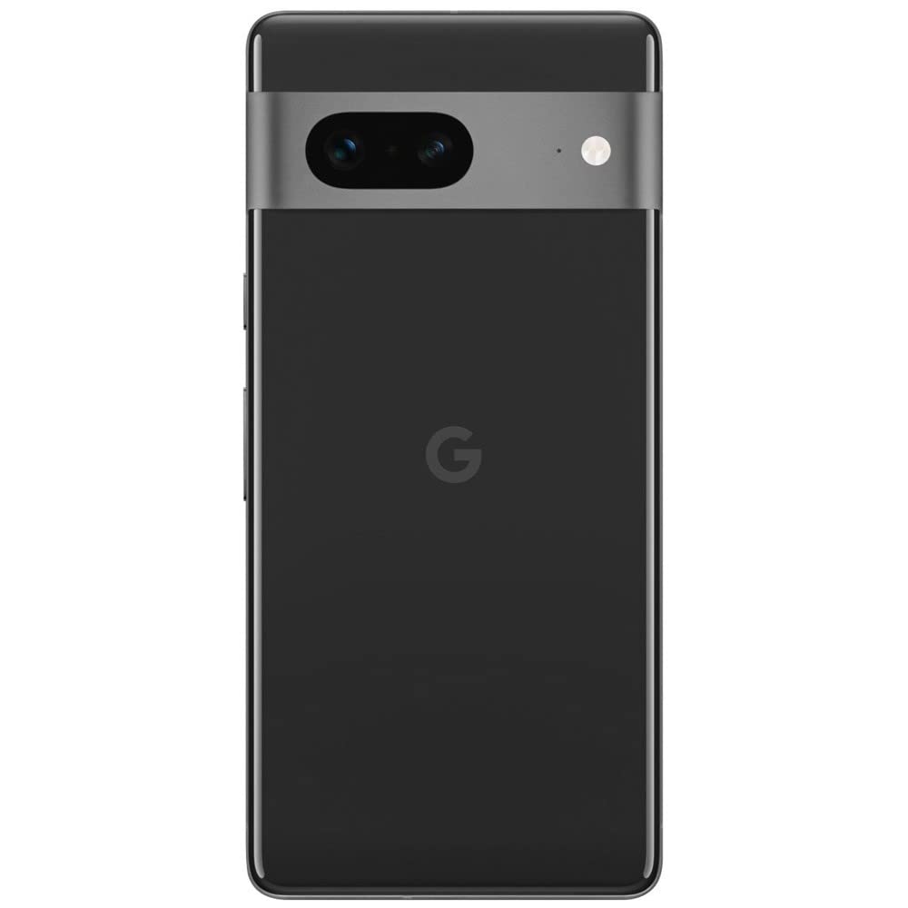 Teléfono Android Google Pixel 7-5G: teléfono desbloqueado con gran lente angular y pila de 24 horas, 128 GB, color obsidiana, (reacondicionado)