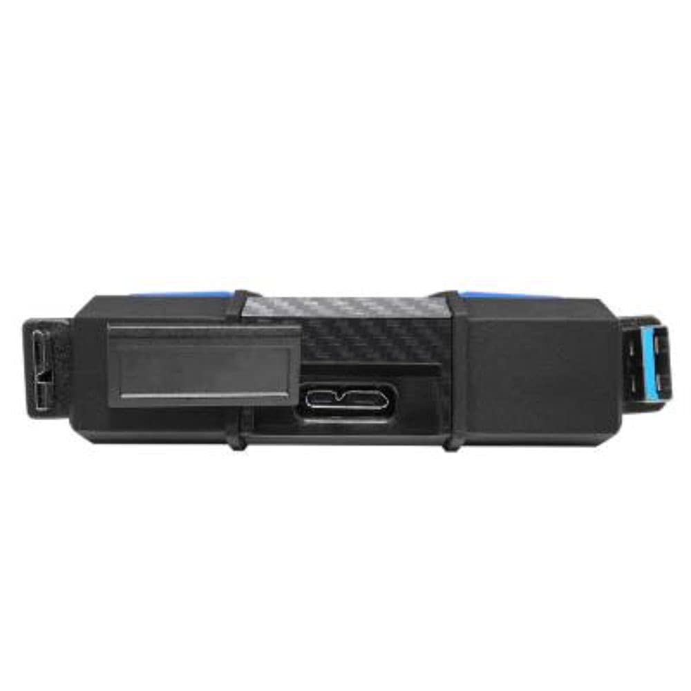 ADATA Disco Duro Externo HDD HD710P, 2 TB, Resistente a golpes,agua y polvo, certificación grado militar, Color Azul