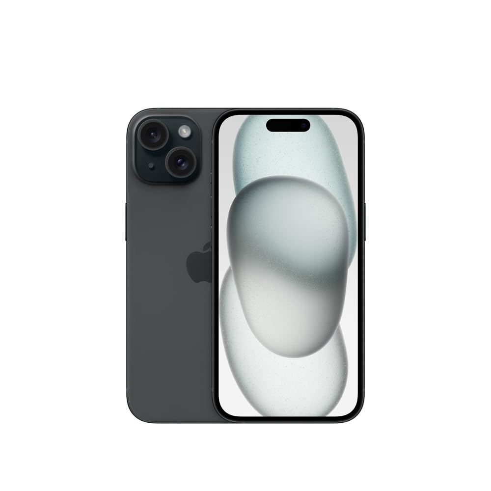 Apple iPhone 15 (128 GB) - Negro (Reacondicionado)
