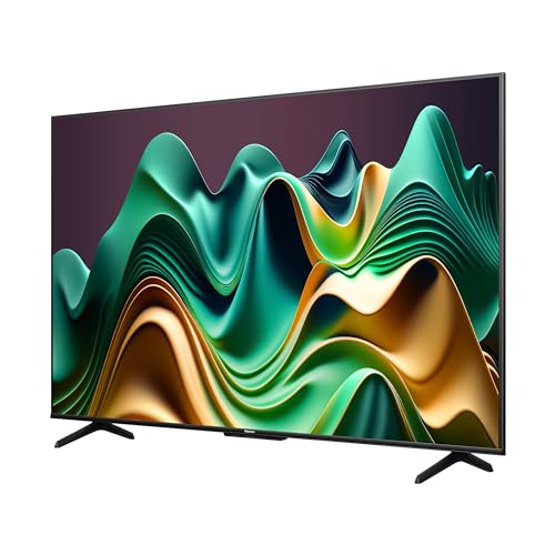 Hisense Television U6N Pantalla 55 Pulgadas,Mini-LED Smart Google TV UHD 4K,Control Remoto por Voz con Alexa,Hi-View Engine,Dolby Vision Atmos,Total HDR Solution, mira TV en Vivo sin Cable