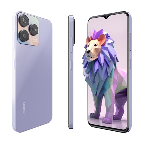 ZTE Smartphone Axon 50 Lite, 256GB+4GB RAM Principal (+10Gb RAM Dinamica) 50Mpx Frontal 8Mpx Liberado Lila