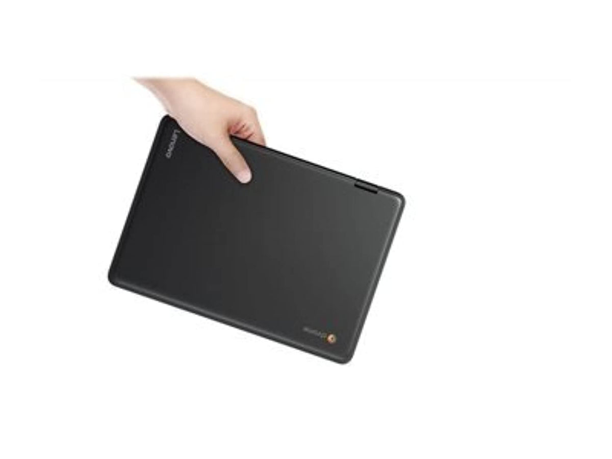 Lenovo 11.6" 300e Chromebook visualización táctil LCD 2 en 1- MediaTek M8173C Quad-core 2.1GHz 4GB LPDDR3 32GB Memoria Flash cromado OS Modelo 81H00000US (reacondicionado)