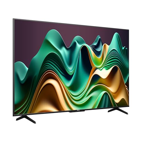 Hisense Television U6N Pantalla 55 Pulgadas,Mini-LED Smart Google TV UHD 4K,Control Remoto por Voz con Alexa,Hi-View Engine,Dolby Vision Atmos,Total HDR Solution, mira TV en Vivo sin Cable