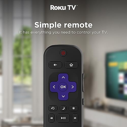 Hisense Televisor Inteligente Roku de 32 Pulgadas Clase A4 Serie HD 720p con compatibilidad Alexa (32A4HNR, Modelo 2024) - Dolby Audio, diseño de Bisel Delgado