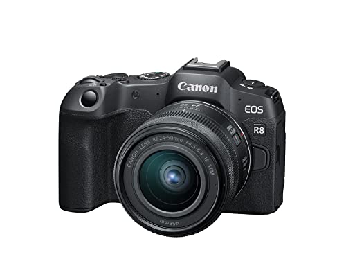 Canon Cámara Sin Espejo R8 RF 24-50MM F4.5-6.3 IS STM