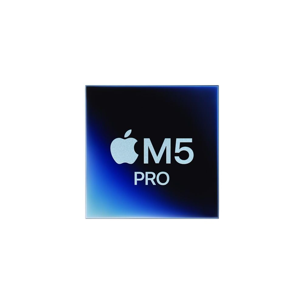 Apple 2026 MacBook Pro (de 14 Pulgadas, Chip M5 Pro de Apple con CPU de 15 núcleos y GPU de 16 núcleos, 24GB Memoria unificada, 1 TB) - Color Plata