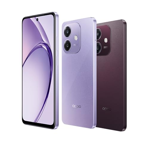 OPPO A40 Lila 4GB+256GB, Resistencia Grado Militar, Super Charge, 1 Años de Garantía