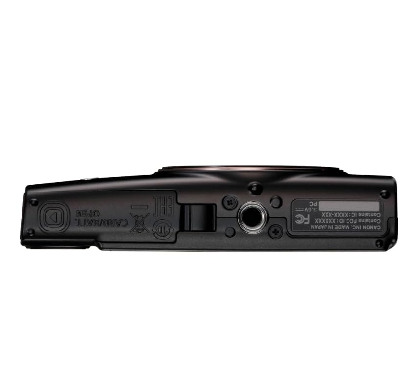 Canon Cámara Digital PowerShot ELPH 360 HS Negra