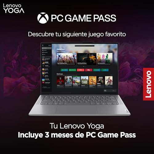 Lenovo Laptop Yoga Slim 7 14IMH9 | 14" WUXGA OLED Dolby Vision Intel Core Ultra 5 125H | 16GB RAM 1TB SSD | Dolby Atmos Cámara FHD 1080p | Windows 11 Home, Luna