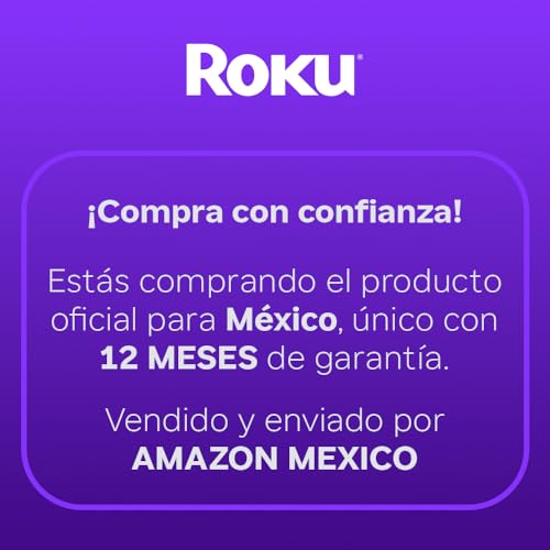 Roku Express Dispositivo de Streaming HD/Compatible con Alexa, Siri y Google | con Garantía de 12 Meses en México