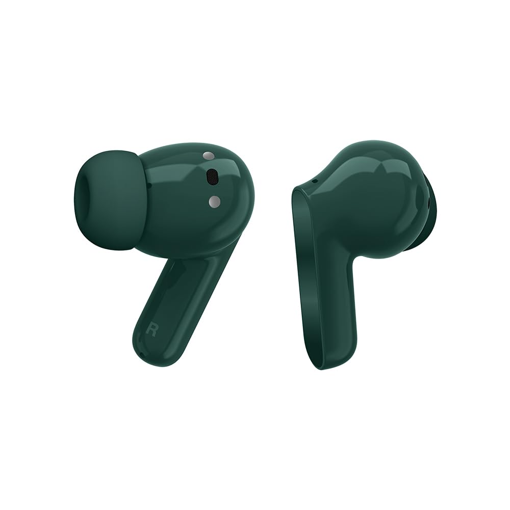 Audífonos Moto Buds Bass, cancelación de Ruido Inteligente, ultraligeros y Repelente al Agua Verde