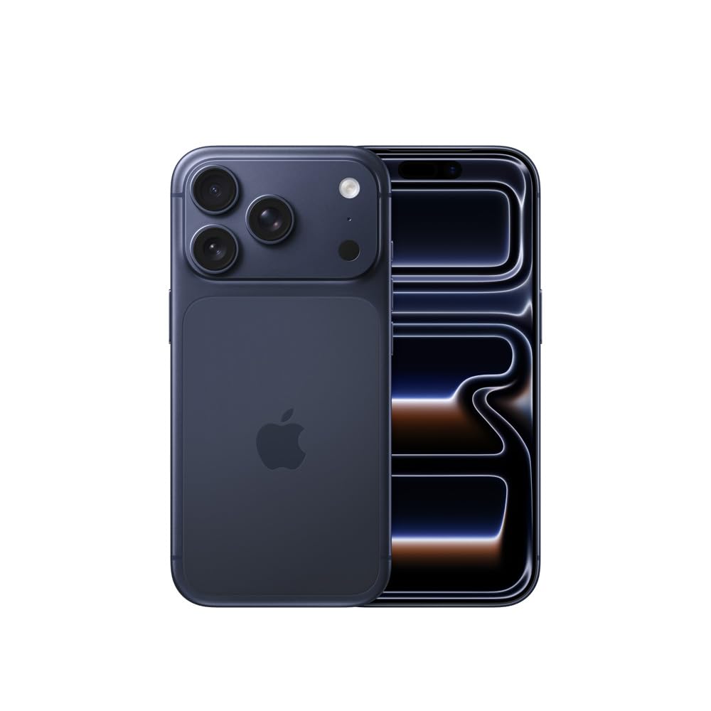 Apple Iphone 17 Pro, 256GB, Sim Global, Azul Profundo- Desbloqueado (Reacondicionado)