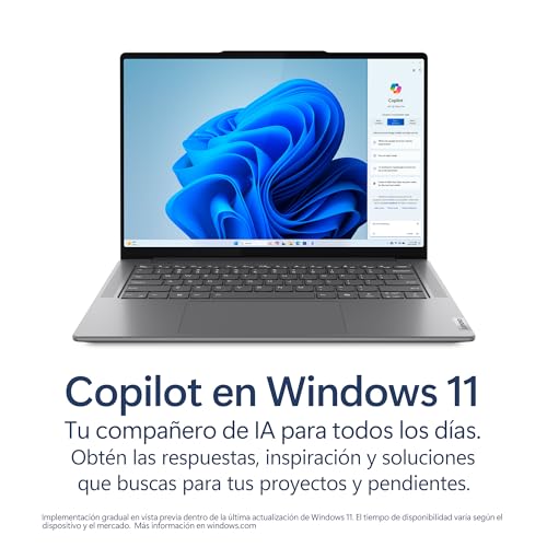Lenovo Laptop Yoga Slim 7 14IMH9 | 14" WUXGA OLED Dolby Vision Intel Core Ultra 5 125H | 16GB RAM 1TB SSD | Dolby Atmos Cámara FHD 1080p | Windows 11 Home, Luna