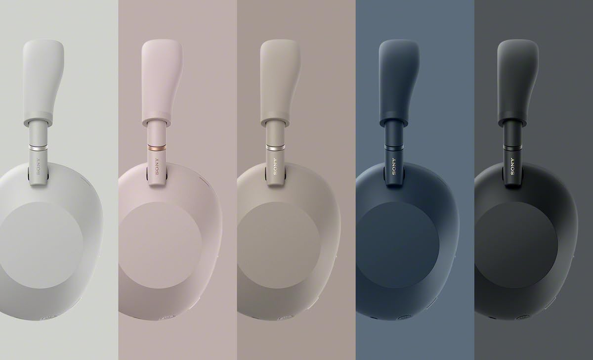Sony WH-1000XM6 Auriculares inalámbricos con la Mejor cancelación de Ruido, micrófonos, Optimizador adaptativo, Calidad de Estudio, batería de 30 Horas, Arena