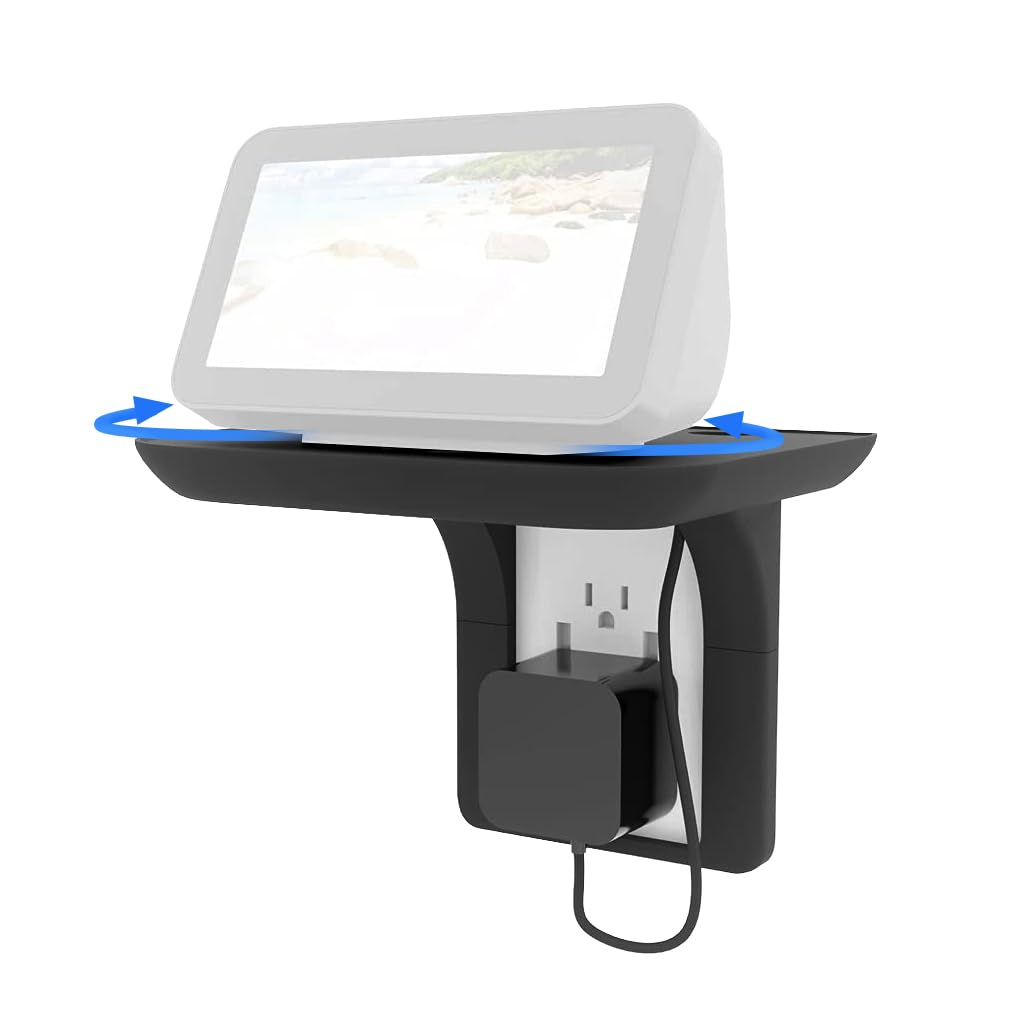 ZORBES® Soporte Ajustable para Show 5 (3ª Generación) y Teléfono Celular, Ajustable 360° Soporte de Montaje de Mesa Inteligente de Altura Ajustable, Base Magnética Antideslizante para Mostrar Show 5
