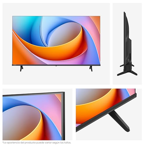 Hisense Television A4N(último Modelo) Pantalla 32 Pulgadas, Smart Vidaa TV HD,Modo de Juego,Dolby Audio,Comparte en tu TV,Noise Reduction