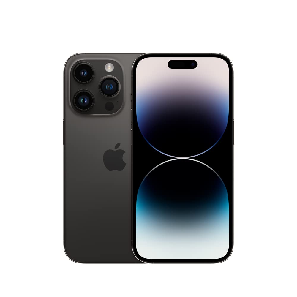Apple iPhone 14 Pro, 256GB, Negro Espacial (Reacondicionado)
