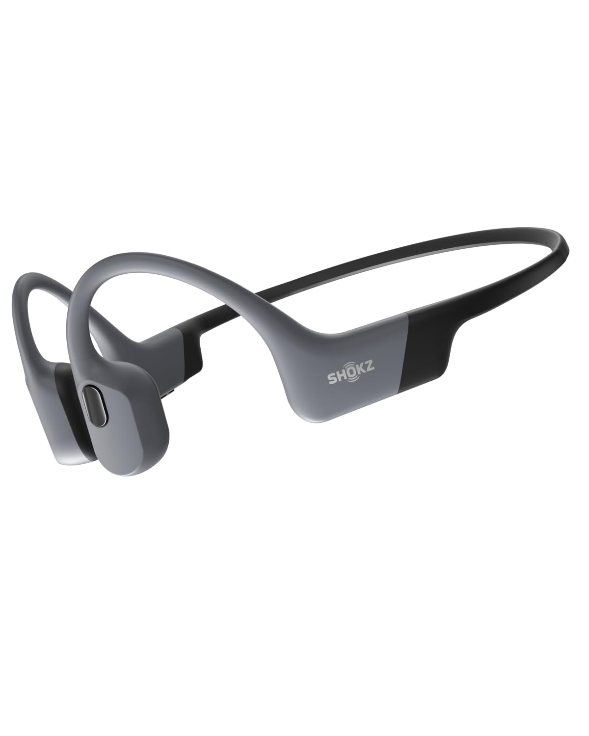 SHOKZ OpenSwim Pro Deportivos Auriculares de conducción ósea, inalámbricos Open-Ear Impermeables IP68 Bluetooth 5.4, 32 GB MP3, micros con cancelación de Ruido, 9H de repr. para Correr, Nadar, Gris