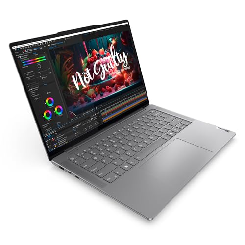 Lenovo Laptop Yoga Slim 7 14IMH9 | 14" WUXGA OLED Dolby Vision Intel Core Ultra 5 125H | 16GB RAM 1TB SSD | Dolby Atmos Cámara FHD 1080p | Windows 11 Home, Luna