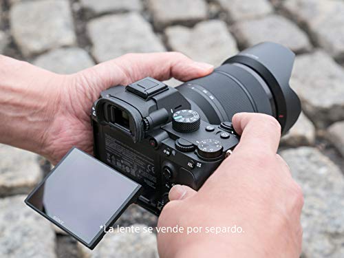 Sony Cámara Alpha α7M3 con sensor de imagen Full-Frame 35mm y 24.2 MP. Sensor CMOS Exmor R™