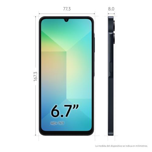 SAMSUNG Galaxy A06 Negro 4GB RAM 64GB, Nacional con Garantía