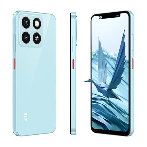 ZTE Blade A55 Smartphone 128 GB + 4GB RAM Desbloqueado Azul