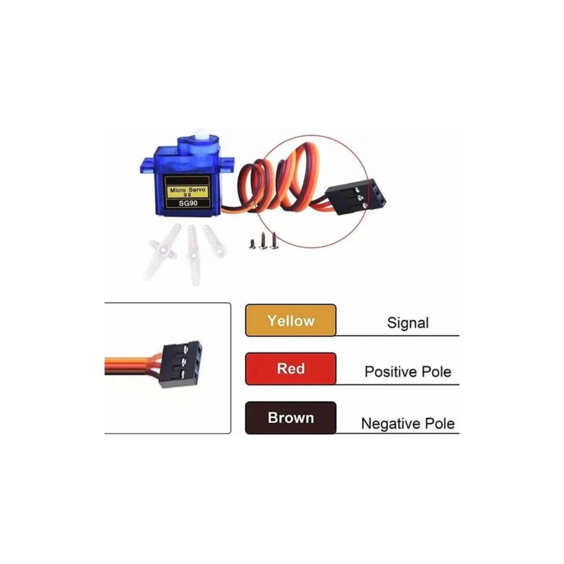 Micro Servo Motor SG90 180°