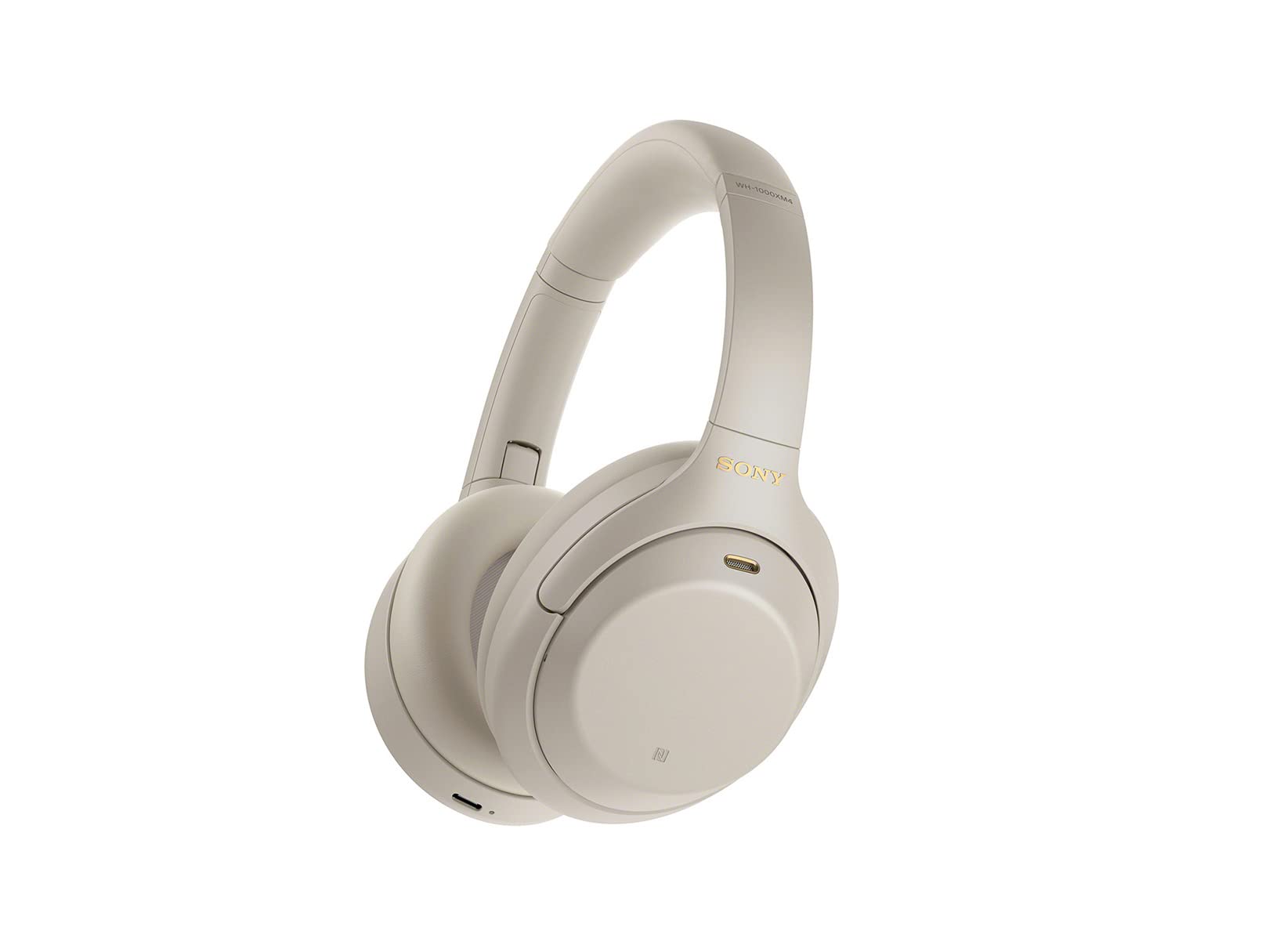 Sony WH1000XM4/S Audífonos de Diadema inalámbricos con Noise Cancelling, Silver, Grande (Versión Nacional)