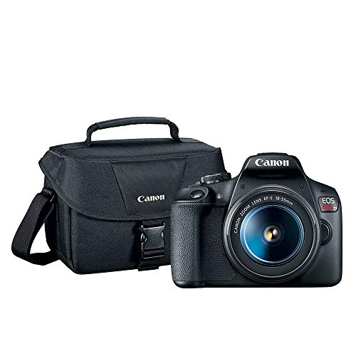 Canon T7 18-55 + 200ES + Curso ABC de la Fotografía Oficial Mexicana, Black