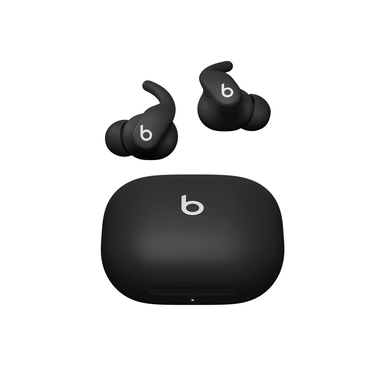 Beats - Powerbeats Fit - Audífonos inalámbricos para Entrenamiento con cancelación de Ruido, IPX4, hasta 30 Horas de batería con el Estuche de Carga, compatibles con Apple y Android - Negro Azabache